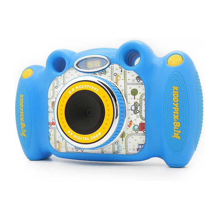 EASYPIX KiddyPix Blizz Cámara Digital para Niños Azul con Maletín, 2" Pantalla, 2 MP, Grabación de Vídeo, Incluye Pilas EASYPIX KiddyPix Blizz Cámara Digital para Niños Azul con Maletín, 2" Pantalla, 2 MP, Grabación de Vídeo, Incluye Pilas