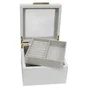 DKD Home Decor Joyero Tradicional Blanco 16 x 10 x 15 cm