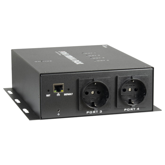 Inter-Tech IPC PDU SA-0416EU 16A con 4 enchufes conmutables Inter-Tech IPC PDU SA-0416EU 16A con 4 enchufes conmutables