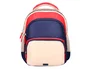 Liderpapel Mochila Escolar Multibolsillo Infantil Azul Marino Rojo Beige 350x110x270 mm