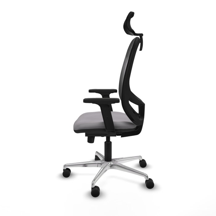 PIQUERAS Y CRESPO Silla de oficina Cilanco Gris y Negro