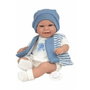 Muñecas Arias Elegance 35 Cm Babyto Azul con Mecanismo de Risa Try Me