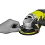 Ryobi R18AG-140S Amoladora angular 18V con batería de 4,0 Ah y cargador