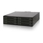 ICY DOCK MB996SP-6SB Bahía de Almacenamiento 6 Bahías 2.5" SATA HDD SSD Negro