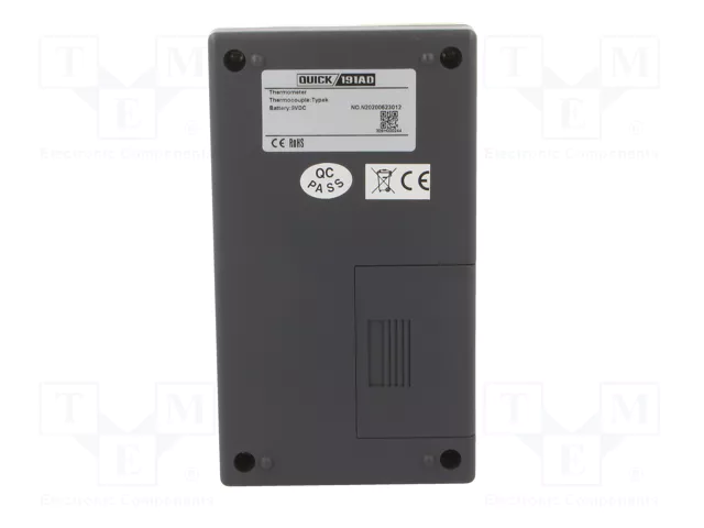 QUICK Medidor de temperatura 0÷800°C con pantalla LCD QUICK Medidor de temperatura 0÷800°C con pantalla LCD