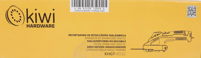 Kiwi Recortadora Setos/Cesped Inalambrica 7,2V-1100Rpm (4 Unidades)