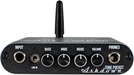 Ashdown Preamplificador de Auriculares / Interfaz de Audio con Bluetooth Tone Pocket - Negro