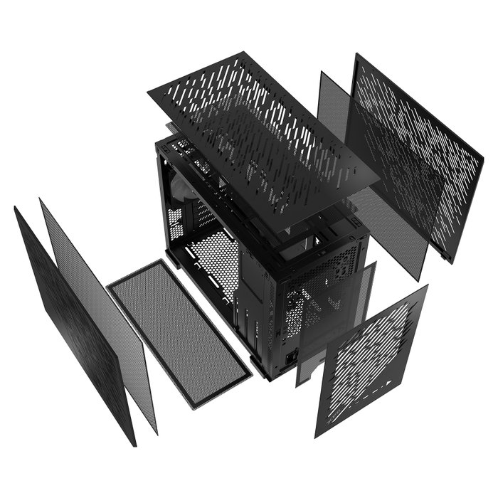 ADATA XPG VALOR AIR NANO Mid Tower Negra