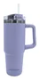 Muitomas Travelmug900VL Taza de viaje 900 ml Acero inoxidable doble pared con asa, Violeta