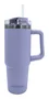 Muitomas Travelmug900VL Taza de viaje 900 ml Acero inoxidable doble pared con asa, Violeta