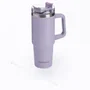Muitomas Travelmug900VL Taza de viaje 900 ml Acero inoxidable doble pared con asa, Violeta