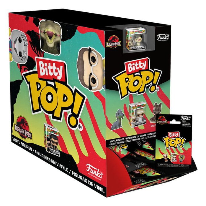 Funko Jurassic Park Bitty POP! Vinyl Figuras 2 cm Expositor (32) Funko Jurassic Park Bitty POP! Vinyl Figuras 2 cm Expositor (32)