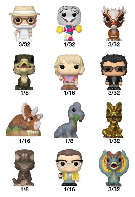 Funko Jurassic Park Bitty POP! Vinyl Figuras 2 cm Expositor (32) Funko Jurassic Park Bitty POP! Vinyl Figuras 2 cm Expositor (32)