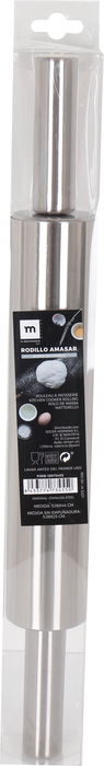 La Mediterranea Rodillo Amasar Inox 5.08 x 25 cm (12 Unidades)