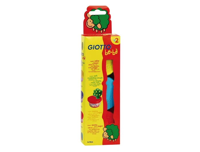 Giotto Pasta para Modelar Bebe Pack 3 Colores Surtidos Dermatologicamente Testada