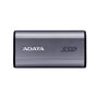 Adata SC750-2000G-CCBK Disco Duro Externo SSD 2TB, USB 3.2 Gen2, Hasta 1050 MB/s Lectura, Gris