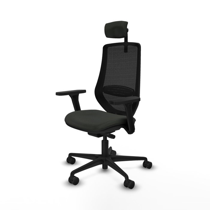 PIQUERAS Y CRESPO Silla de oficina Mardos con mecanismo Sincro/Traslack Negra PIQUERAS Y CRESPO Silla de oficina Mardos con mecanismo Sincro/Traslack Negra
