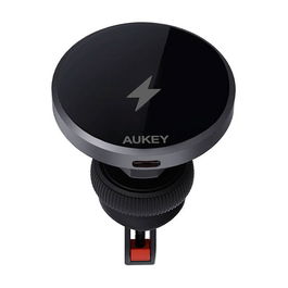 AUKEY HD-MC13 Soporte Activo Teléfono Móvil/Smartphone Coche Magnético Negro Gris