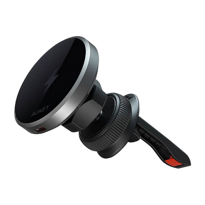 AUKEY HD-MC13 Soporte Activo Teléfono Móvil/Smartphone Coche Magnético Negro Gris