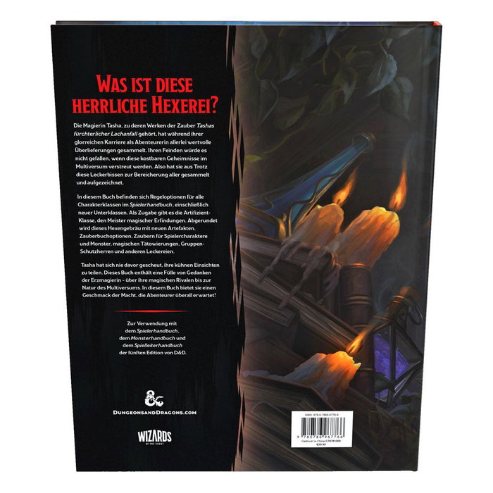 Wizards of the Coast Dungeons & Dragons RPG Tasha's Cauldron of Everything en alemán Wizards of the Coast Dungeons & Dragons RPG Tasha's Cauldron of Everything en alemán