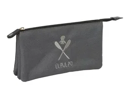 Safta Bolso escolar portatodo triple El Pulpo Basics