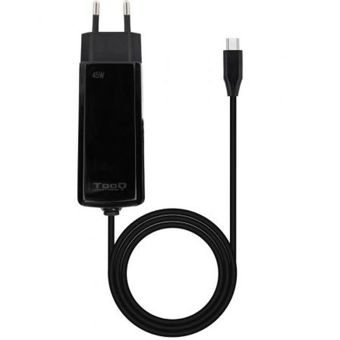 Tooq Cargador de Portátil GaN USB-C PD 45W Negro