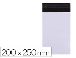 Apli Bolsa Plástico Autocierre Adhesivo Opaca 200x250 mm Paquete 50 Unidades