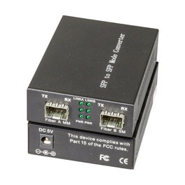 EFB Elektronik EL031 Media Converter 2 Puertos SFP Gigabit, 1000 Mbit/s, Negro, Metal, Conexión Alámbrica