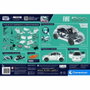 Clementoni Set de Construcción Eléctrico Fiat 500 con Aplicación Disponible