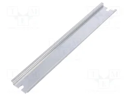 FIBOX Carril DIN TS35 de Acero Zincado 238mm x 35mm
