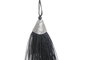 DKD Home Decor Portavelas Oriental 9 x 35 x 35 cm Negro Terracota Dorado Hierro Cristal (2 Unidades)
