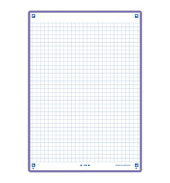 OXFORD Fichas Revision 2.0 Cuadriculadas 5x5 Morado A5