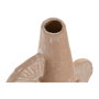 DKD Home Decor Jarrón de Terracota con Asas y Acabado Natural