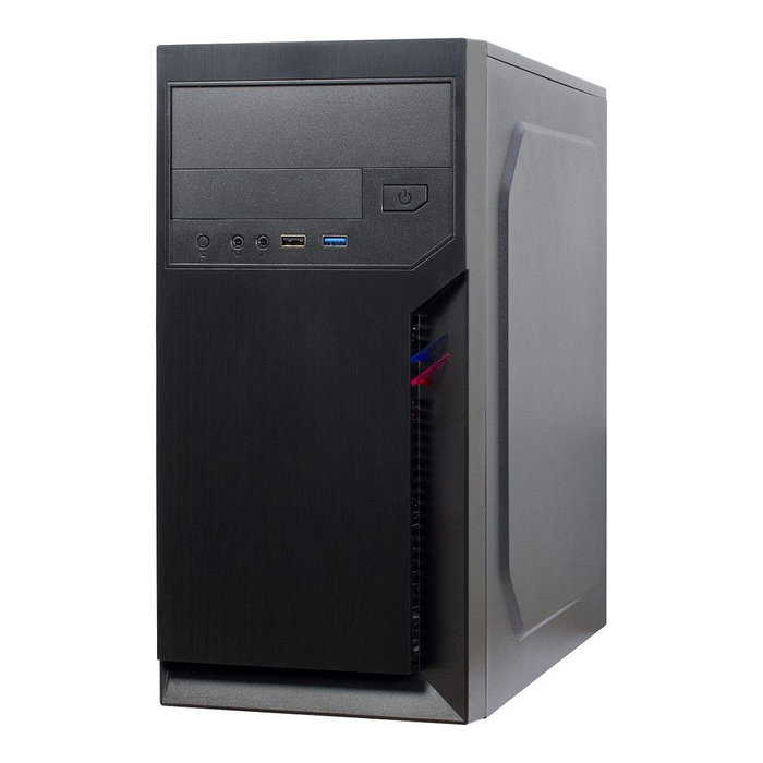 Inter-Tech Torre PC IT-6502 Romea Negro Micro ATX Ventiladores 120mm para Gráfica 29cm CPU Cooler 14cm