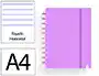 Carchivo Cuaderno Ingeniox Foam A4 80 Hojas Rayado Horizontal Violeta Carchivo Cuaderno Ingeniox Foam A4 80 Hojas Rayado Horizontal Violeta