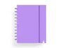 Carchivo Cuaderno Ingeniox Foam A4 80 Hojas Rayado Horizontal Violeta
