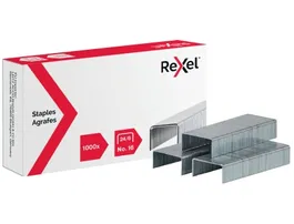 Rexel Grapas 24/6 Galvanizada Caja de 1000 Unidades