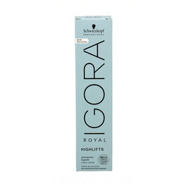 Schwarzkopf Igora Royal 1249 Coloración Superaclarante Highlifts 60ml con Tecnología FibreBond para Rubios Plata y Cenizos