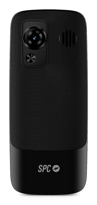 SPC Móvil SPC Talk 2 para Personas Mayores, Teléfono 4G con Teclado Físico, Batería Larga Duración 6 Días, Dual SIM, FM, Linterna, Compacto Ligero 77.5g, Negro