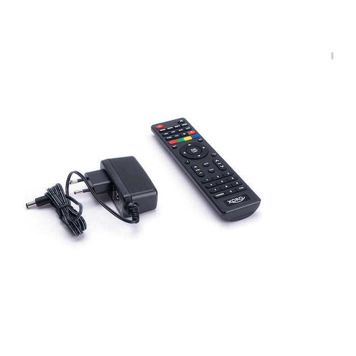 XORO HRT 8770 HD Receiver Twin Tuner DVB-T2/C 4K Ultra HD Freenet PVR-R Negro