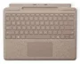 Microsoft Teclado Tipo Cover con Touchpad para Surface Pro 9, Pro 8, Pro X y Copilot+ PC - Color Beige (Dune), Tejido Alcantara