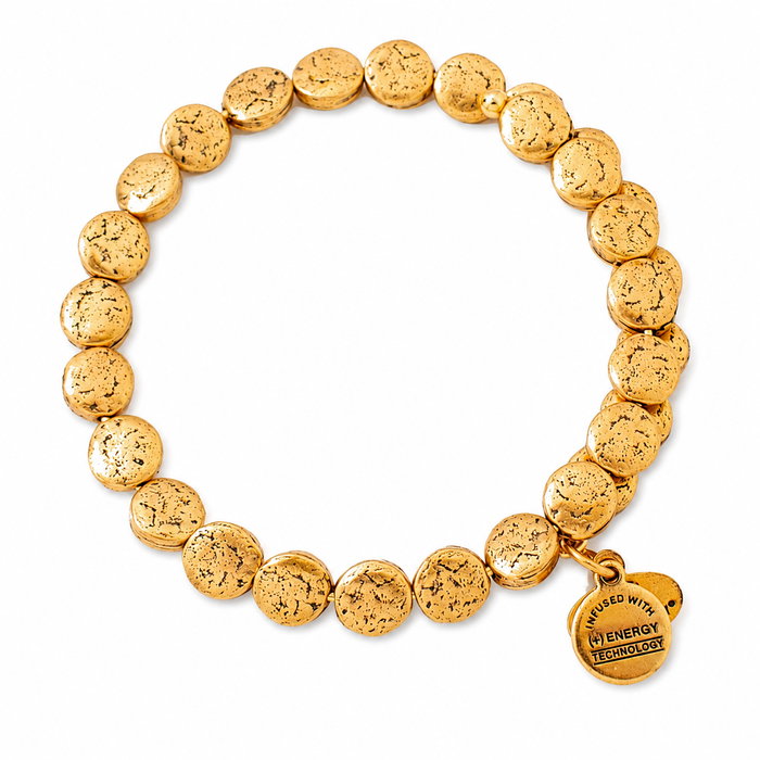 Alex And Ani Pulsera de Monedas con Acabado Envejecido Dorado Alex And Ani Pulsera de Monedas con Acabado Envejecido Dorado