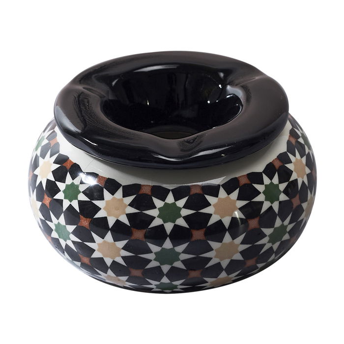 Home Deco Factory Mirage Cenicero Marroquí Ø 10 cm Inspiración Oriental