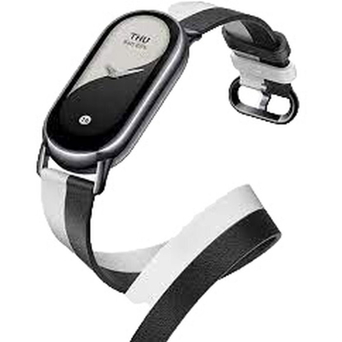 Xiaomi Correa para Mi Smart Band 8 Double Strap Blanco y Negro Xiaomi Correa para Mi Smart Band 8 Double Strap Blanco y Negro