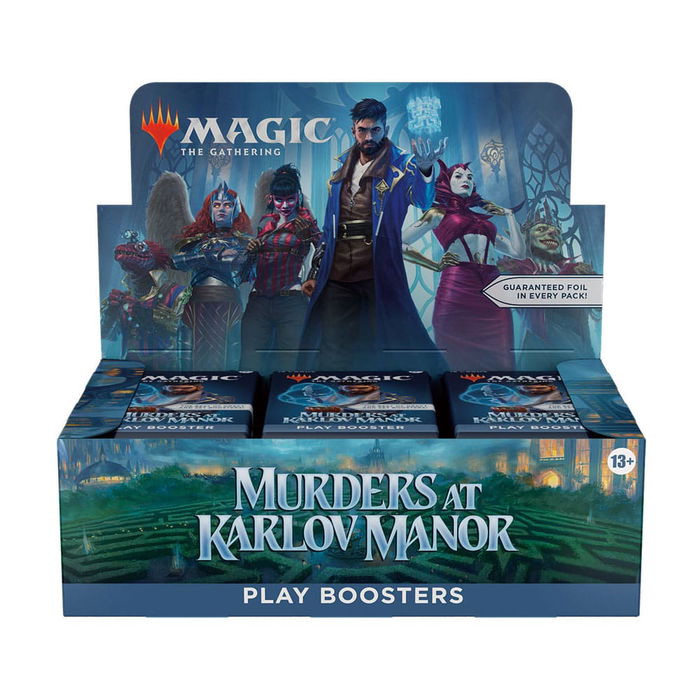 Wizards of the Coast Magic: The Gathering Murders at Karlov Manor - Caja Display de 36 Sobres (Boosters) de Juego - Set de Expansión