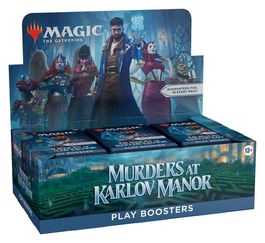 Wizards of the Coast Magic: The Gathering Murders at Karlov Manor - Caja Display de 36 Sobres (Boosters) de Juego - Set de Expansión