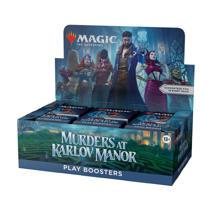 Wizards of the Coast Magic: The Gathering Murders at Karlov Manor - Caja Display de 36 Sobres (Boosters) de Juego - Set de Expansión