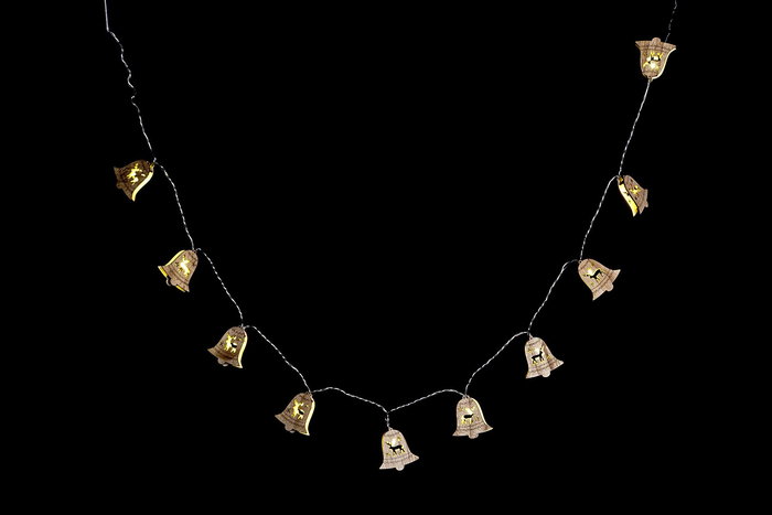 DKD Home Decor Guirnalda Navidad Tradicional MDF LED Marron 1.4 x 5.8 x 6.5 cm DKD Home Decor Guirnalda Navidad Tradicional MDF LED Marron 1.4 x 5.8 x 6.5 cm