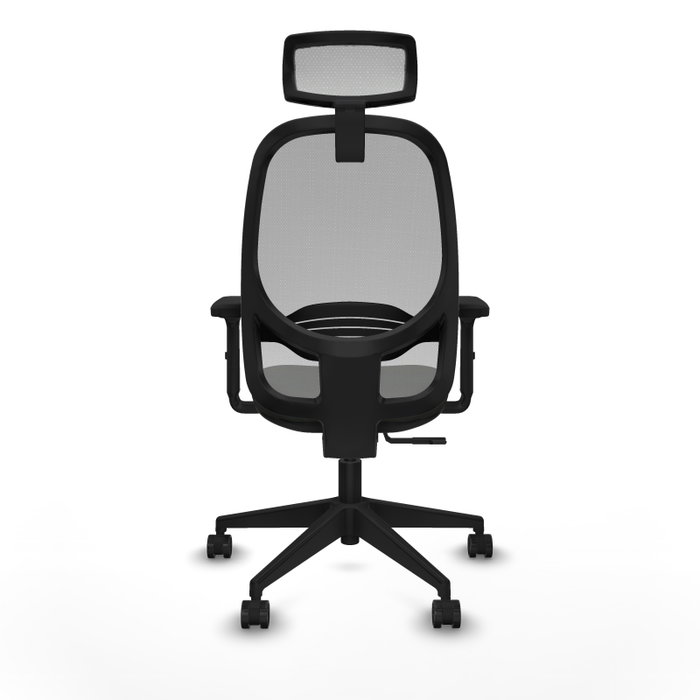 PIQUERAS Y CRESPO Silla de oficina Cilanco con mecanismo Sincro, Negro y Gris PIQUERAS Y CRESPO Silla de oficina Cilanco con mecanismo Sincro, Negro y Gris
