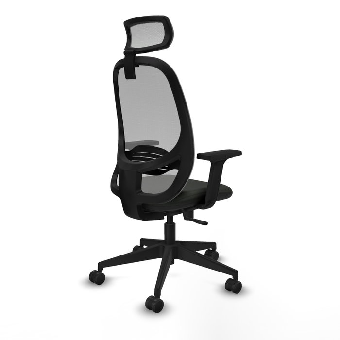 PIQUERAS Y CRESPO Silla de oficina Cilanco con mecanismo Sincro, Negro y Gris PIQUERAS Y CRESPO Silla de oficina Cilanco con mecanismo Sincro, Negro y Gris